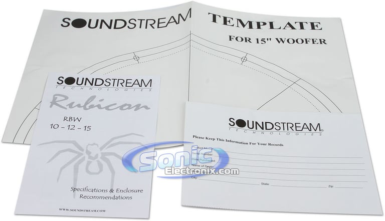 Soundstream RBW-15 Image 4