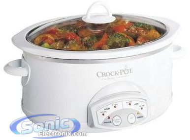 Crock Pot SCVP550-W (White), by Sunbeam Image 1