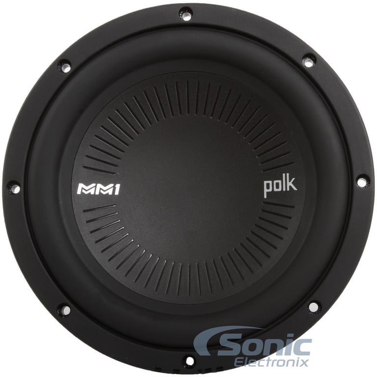 (2) Polk Audio MM842DVC 8&rdquo; 1800 Watt Car Subwoofers Subs+Mono Amplifier Image 6