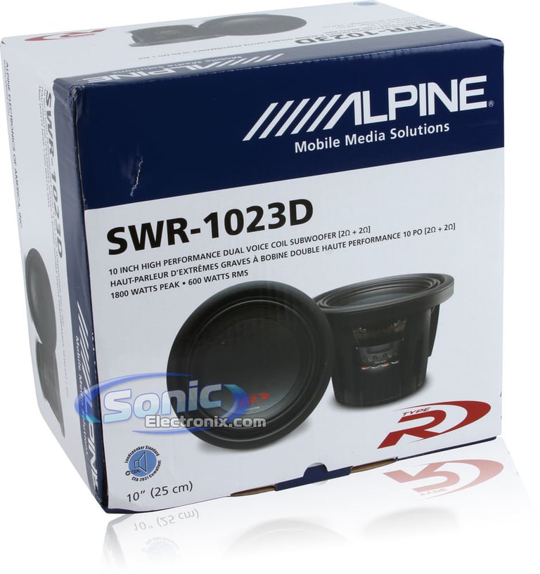 Alpine SWR-1023D Open Box Image 7