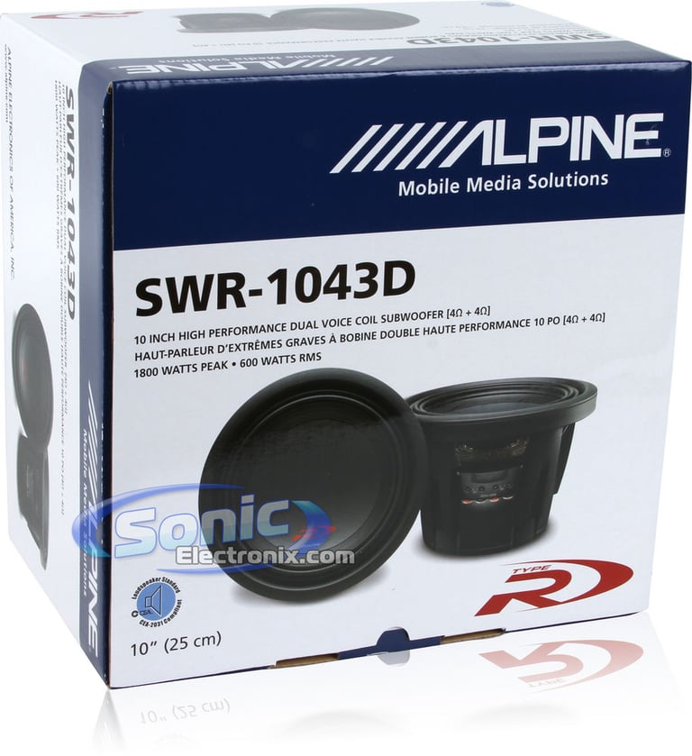 Alpine SWR-1043D Image 7