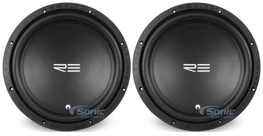 (2) New! RE Audio REX12S4 V2 REX12v2 12" 400W RMS 4-Ohm Car Audio Subwoofers Image 1