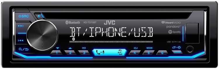 JVC KD-TD70BT Image 2