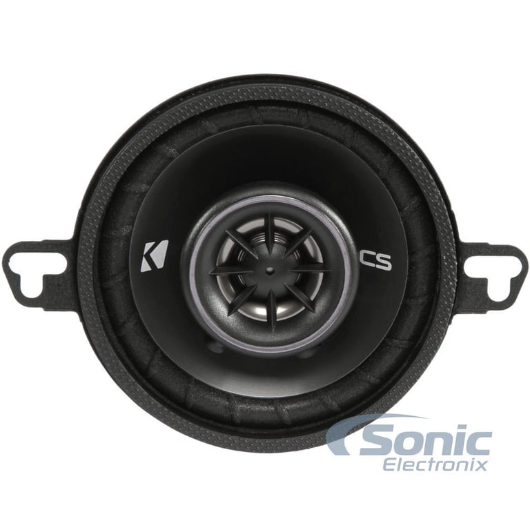 Kicker CS 3.5" Front Door Speaker Replacement Kit For 2005-2013 Chevy Corvette Image 8