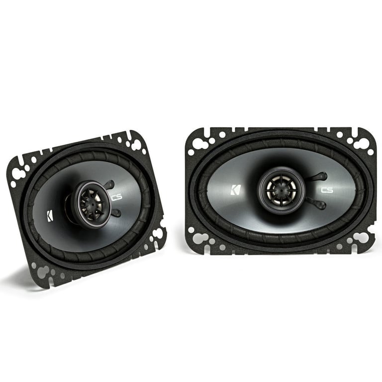Pair KICKER 43CSC464 4x6" 300 Watt Car Audio Earbuds CSC464+Earbuds! Image 10