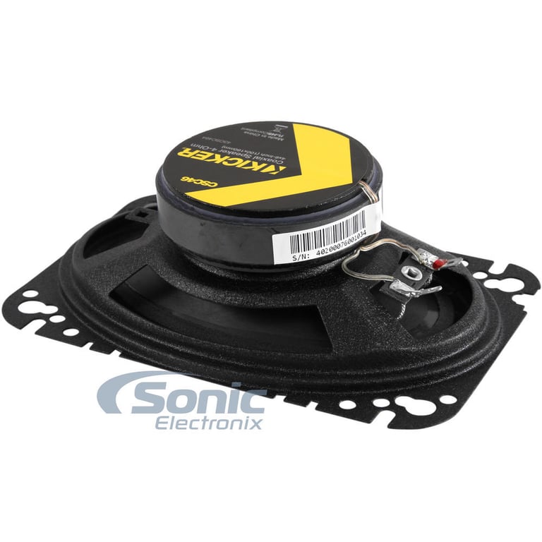 Pair KICKER 43CSC464 4x6" 300 Watt Car Audio Earbuds CSC464+Earbuds! Image 13