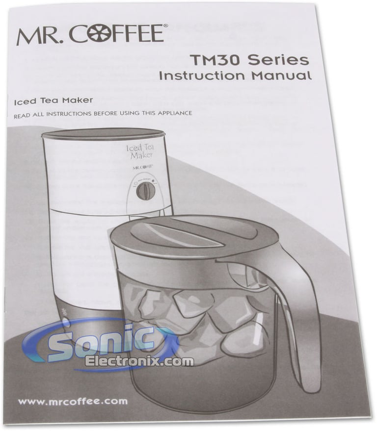 Mr. Coffee Iced Tea Maker TM39P Image 6