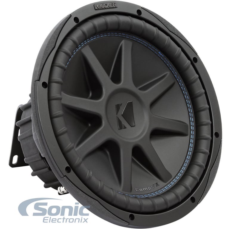 2) Kicker 44CVX124 Comp VX CVX 12" 3000w Car Subwoofers+Sealed Sub Box Enclosure Image 15