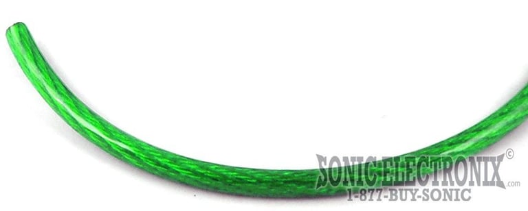 1/0 Gauge GREEN Power / Ground Cable PRICED PER FOOT Image 1