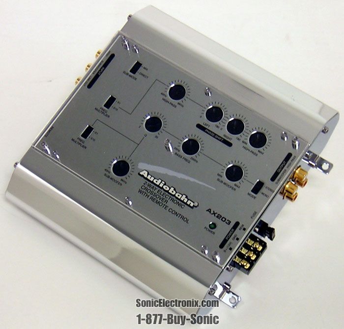 Audiobahn AX203 2-way Crossover Image 1