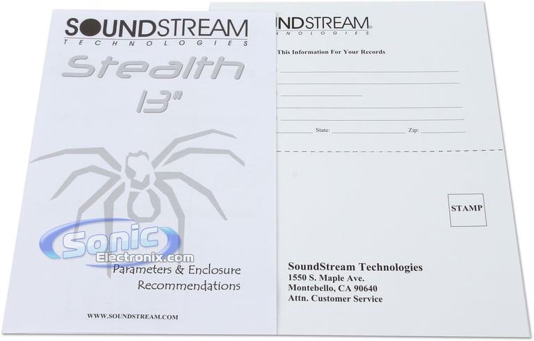 Soundstream STEALTH-13 Image 5