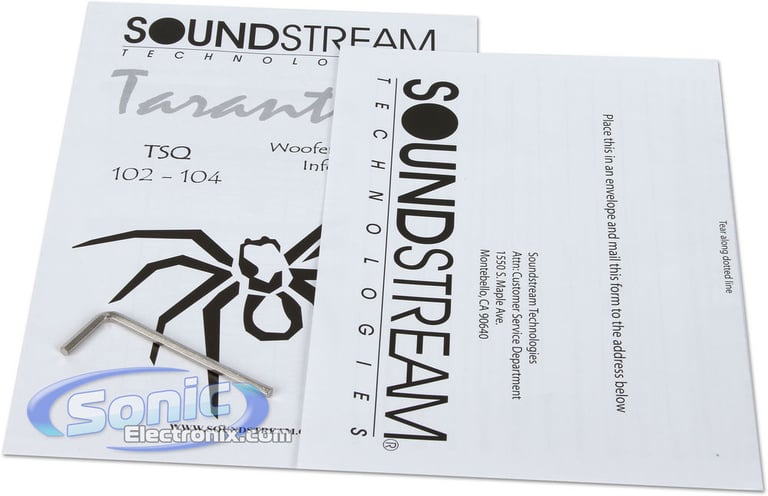 Soundstream TSQ-102 (TSQ102) Image 6