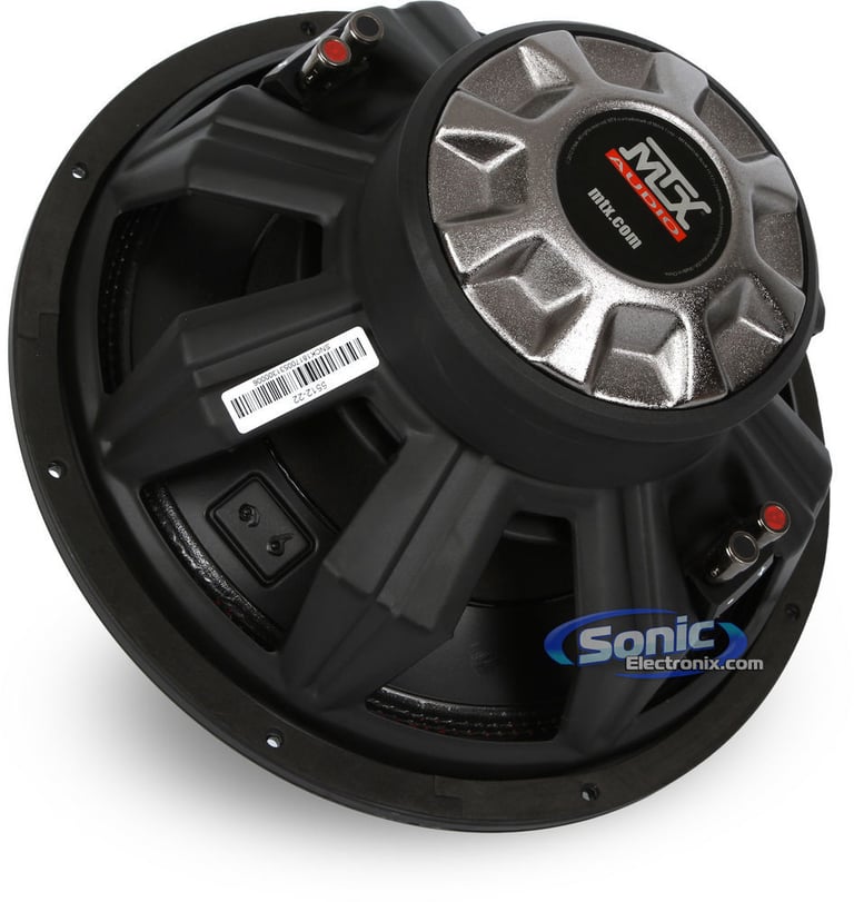 (2) MTX 5512-22 12" 1600w Car Subwoofers+Sealed Sub Box+Mono Amplifier+Amp Kit Image 8