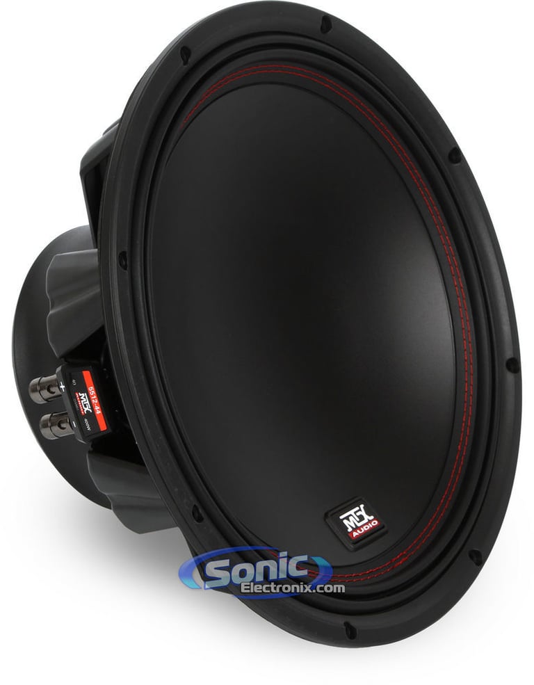 MTX 5512-44 12" 800w Subwoofer+Free Sealed Enclosure + Mono Amplifier + Amp Kit Image 6