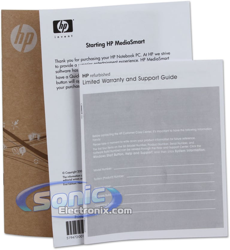 HP Pavilion dv4-2165dx Laptop R/B Image 12