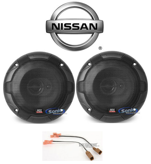 MTX Front 6.5" Speaker Replacement Kit For 2003-2004 Nissan Pathfinder LE/SE Image 1