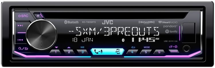 JVC KD-T805BTS Image 2
