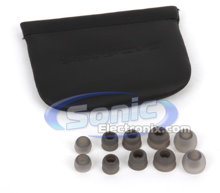 Scosche IDR600 Noise-Isolating In-Ear Headphones/Earbuds (Black) Image 2