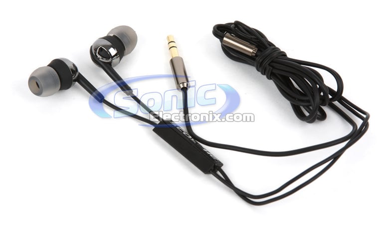 Scosche IDR600 Noise-Isolating In-Ear Headphones/Earbuds (Black) Image 1