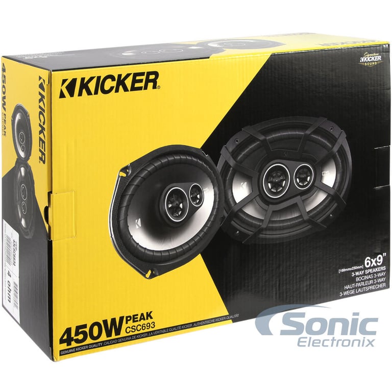 6x9" Kicker Front Factory Speaker Replacement For 2005-2012 Nissan Frontier Image 9