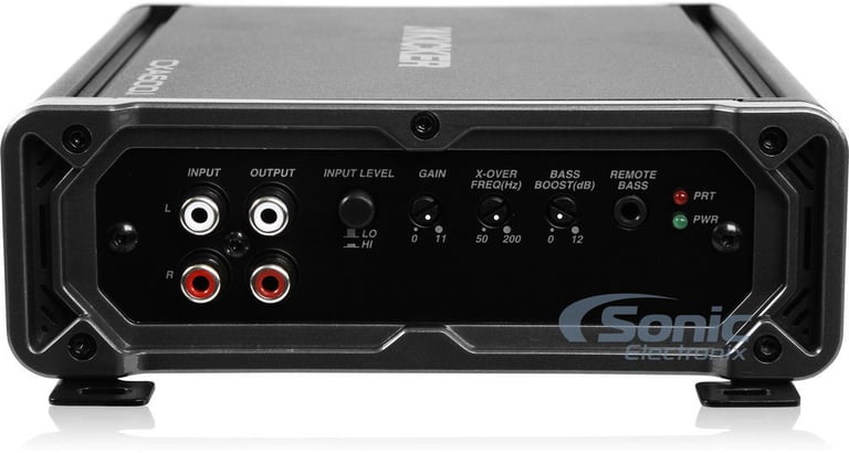 Kicker 43CWR154 COMPR15 1600W 15" Car Subwoofer+Mono Kicker Amplifier+Amp Kit Image 8
