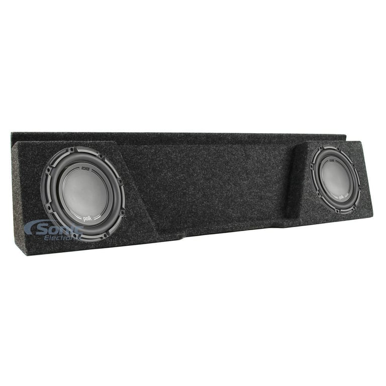 Dual 10" Kicker Subwoofers+Mono Amplifier+Sub Box+Wires For 07-13 GMC/Chevy Xcab Image 5