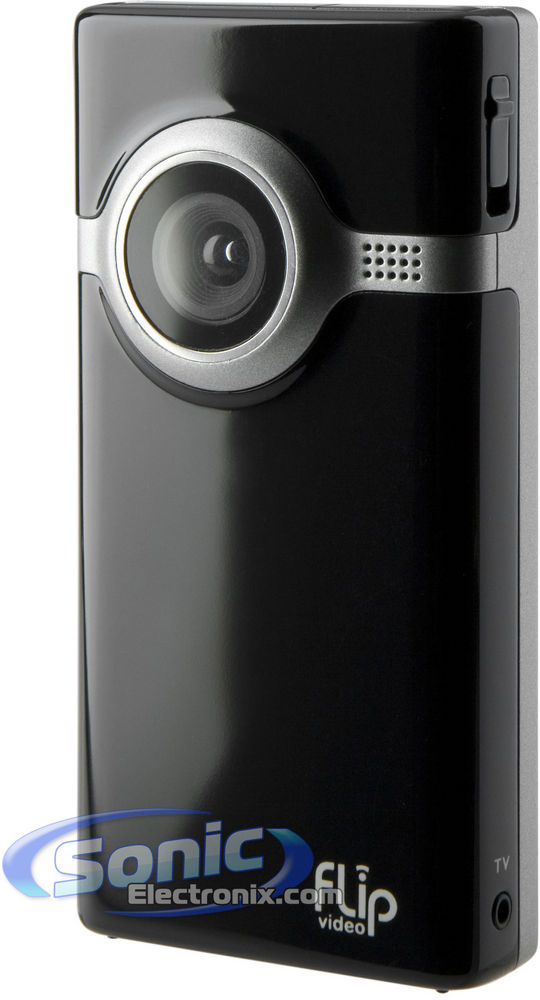 Flip Mino Camcorder, 60 Minutes (Black - F360B) Image 1