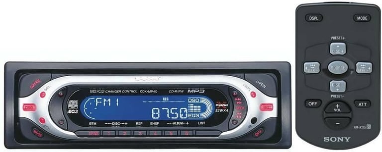 Sony CDX-MP40 Image 1