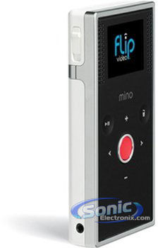 Flip Mino Camcorder, 60 Minutes (White - F360W) Image 2