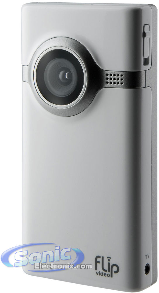 Flip Mino Camcorder, 60 Minutes (White - F360W) Image 1