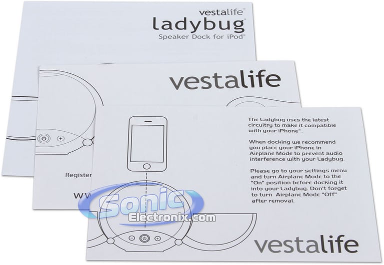 Vestalife Element Ladybug iPod Dock & Speakers LB01EF Image 14