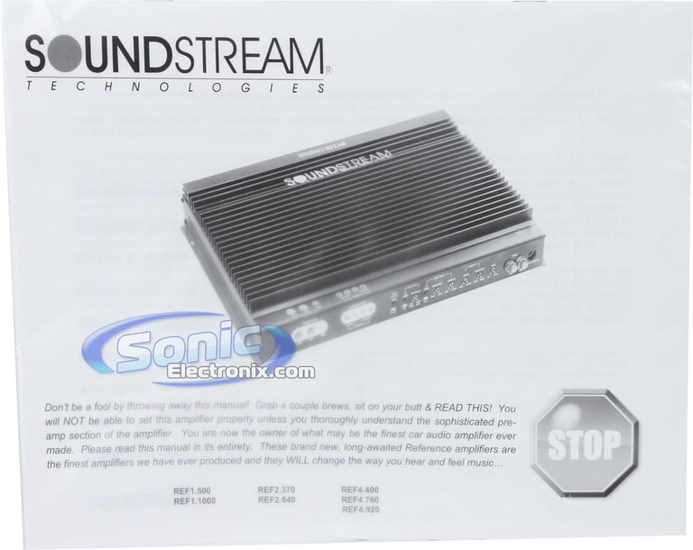 Soundstream REF4.400 Image 6