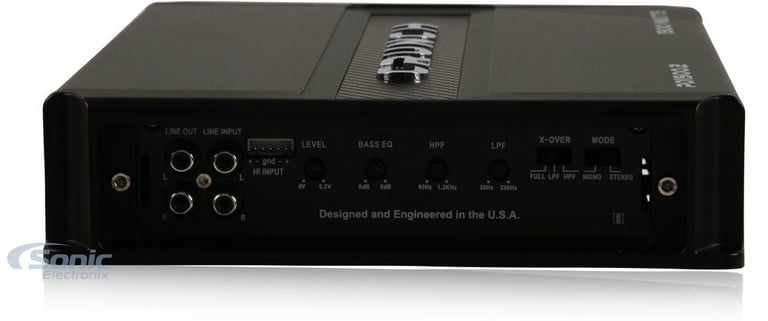 Crunch PD1500.2 1500W Amplifier + Amp Kit Image 11