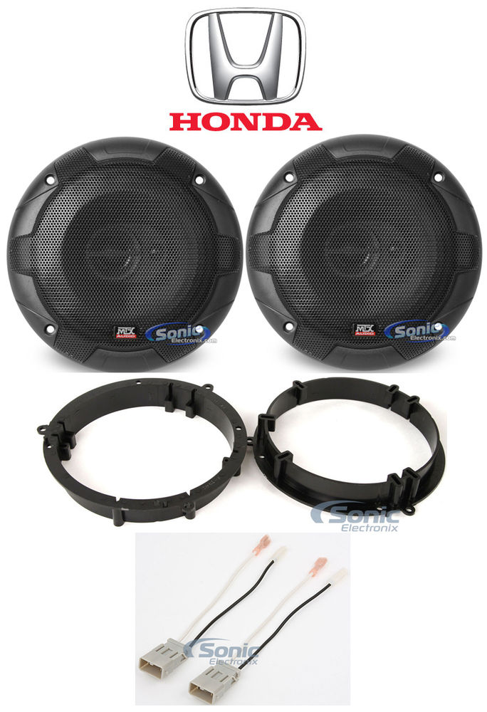 MTX 6.5" Front Factory Speaker Replacement Kit For 2003-2007 Honda Accord Image 1