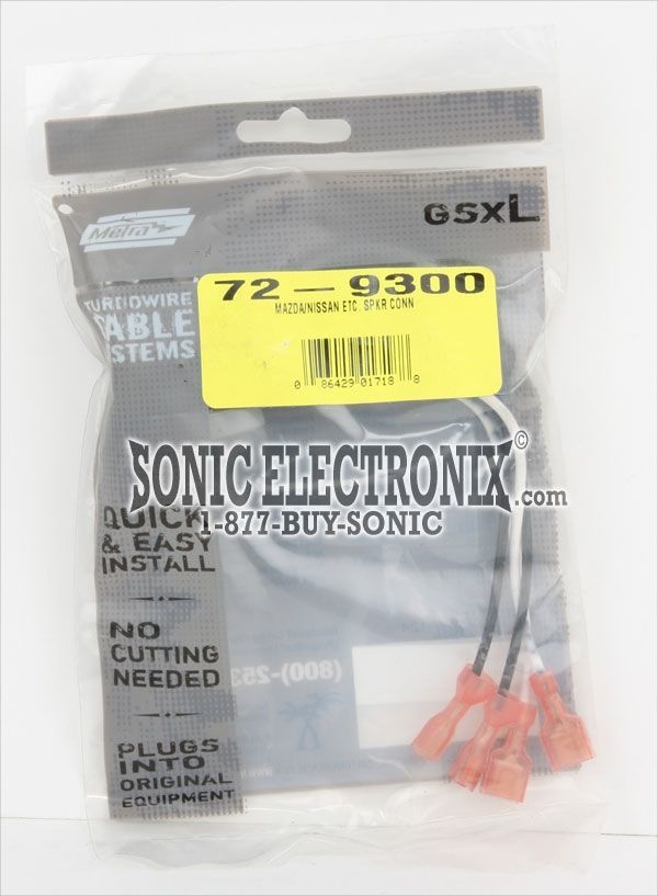 MTX Rear Door 6.5" Speaker Replacement Kit For 1993-2007 Subaru Impreza Image 3