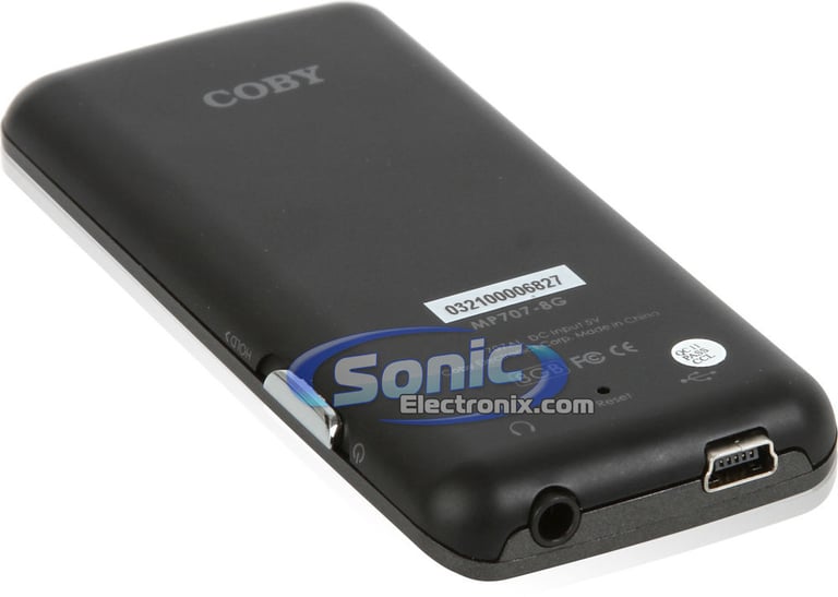 Coby MP707-8G - Black Image 3