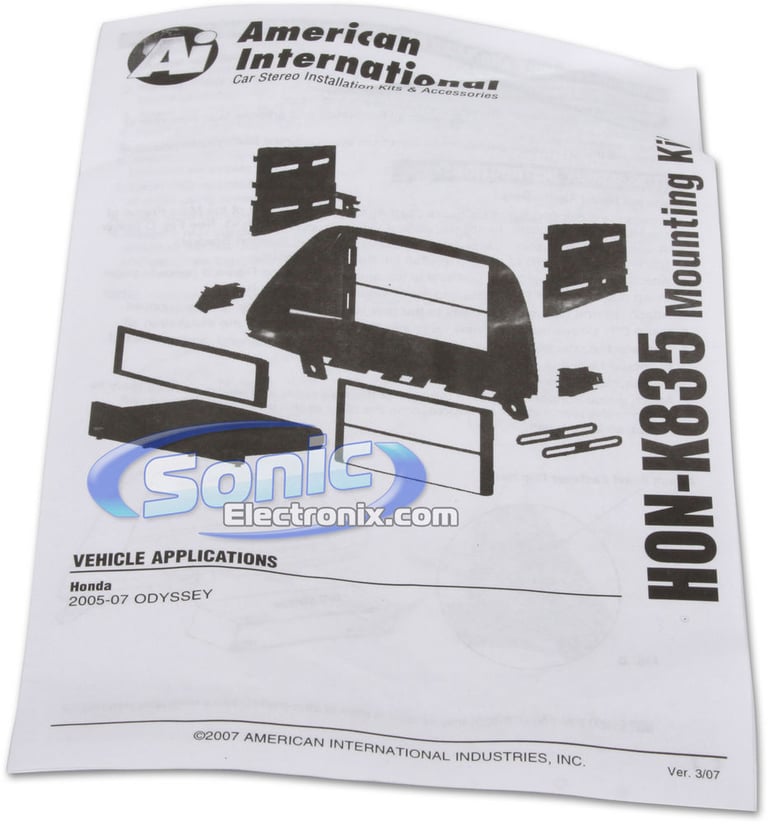 American International HON-K835 Image 2