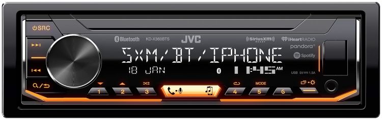 JVC KD-X360BTS Image 2