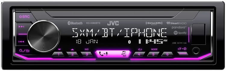 JVC KD-X360BTS Image 3