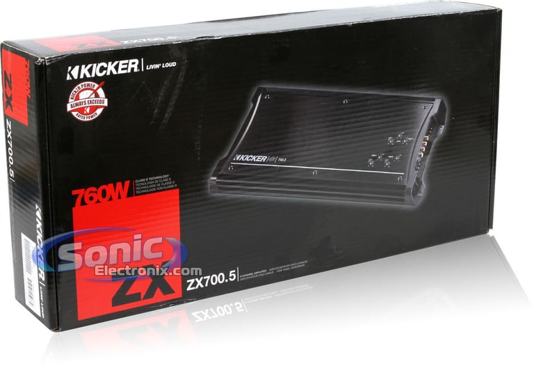 Kicker ZX700.5 Image 8