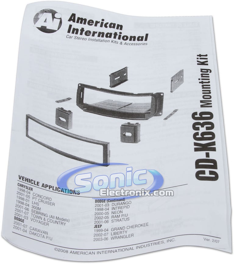 American International CD-K636 Image 2