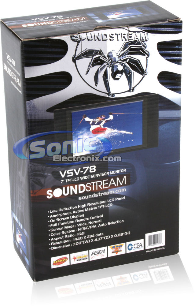 Soundstream VSV-78 Image 8