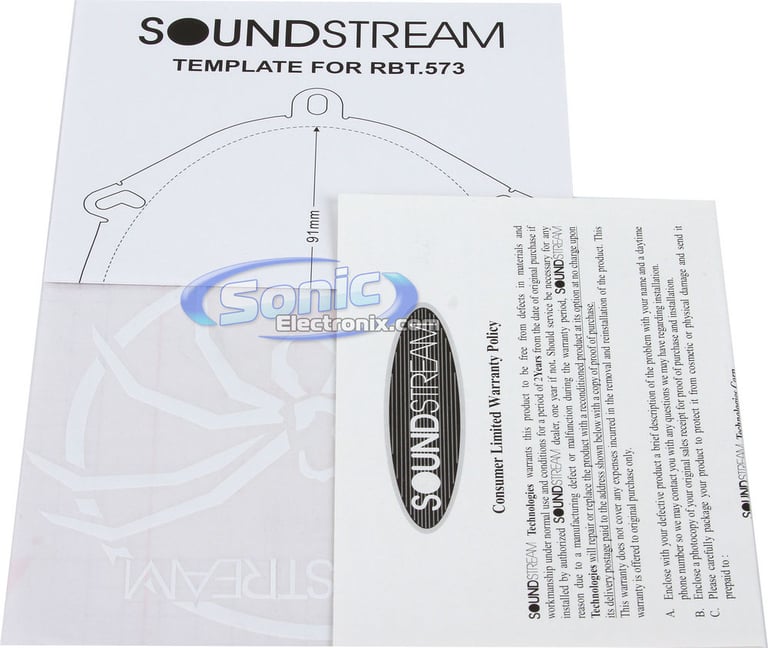 Soundstream RBT.573 Image 9
