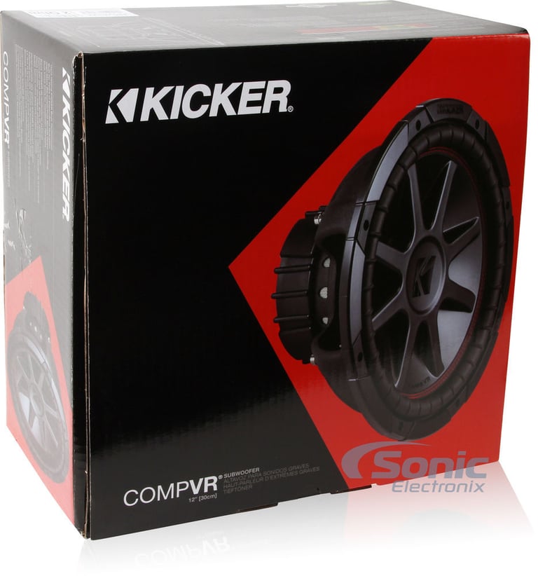 Kicker 43CVR122 COMPVR 12" 800 Watt Car Audio Subwoofer+ Sealed Enclosure Image 20