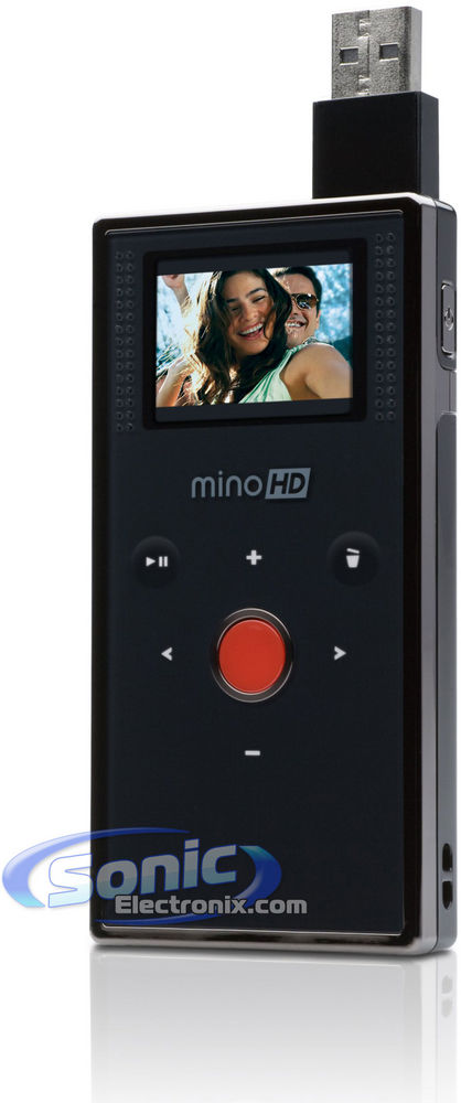Flip MinoHD Camcorder, 60 Minutes (Black - F460B) Image 1