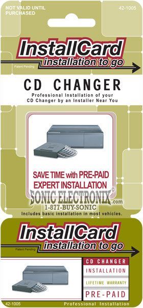 InstallCard 42-1005 (CD Changer) Image 1
