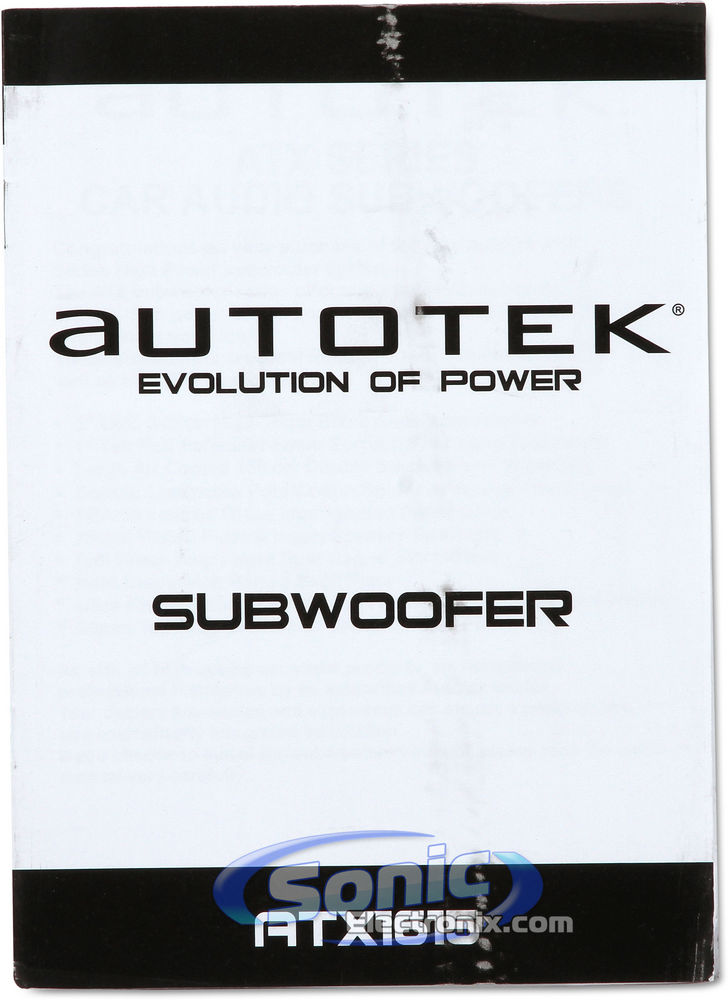 Autotek ATX1615 Image 4