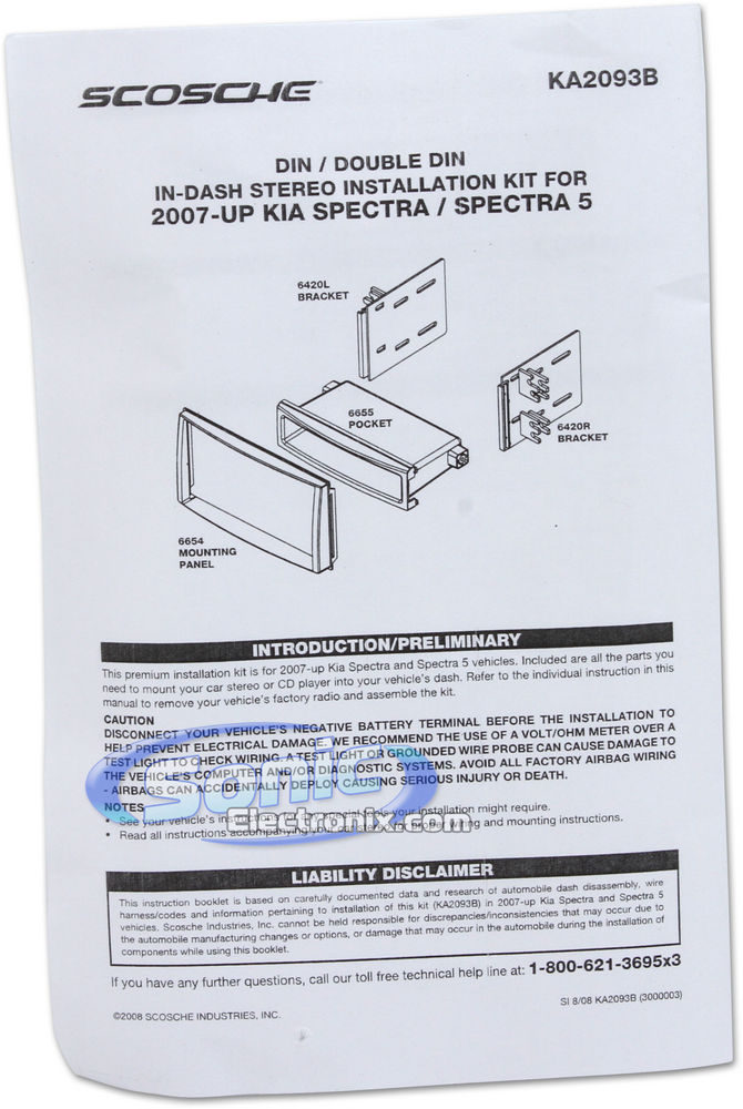 Scosche KA2093B Image 2
