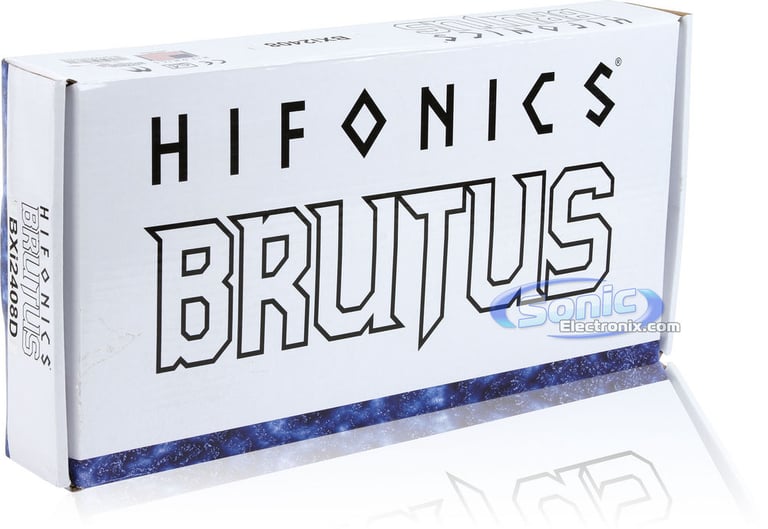 Hifonics Brutus BXi 2408D (BXi2408D) R/B Image 7