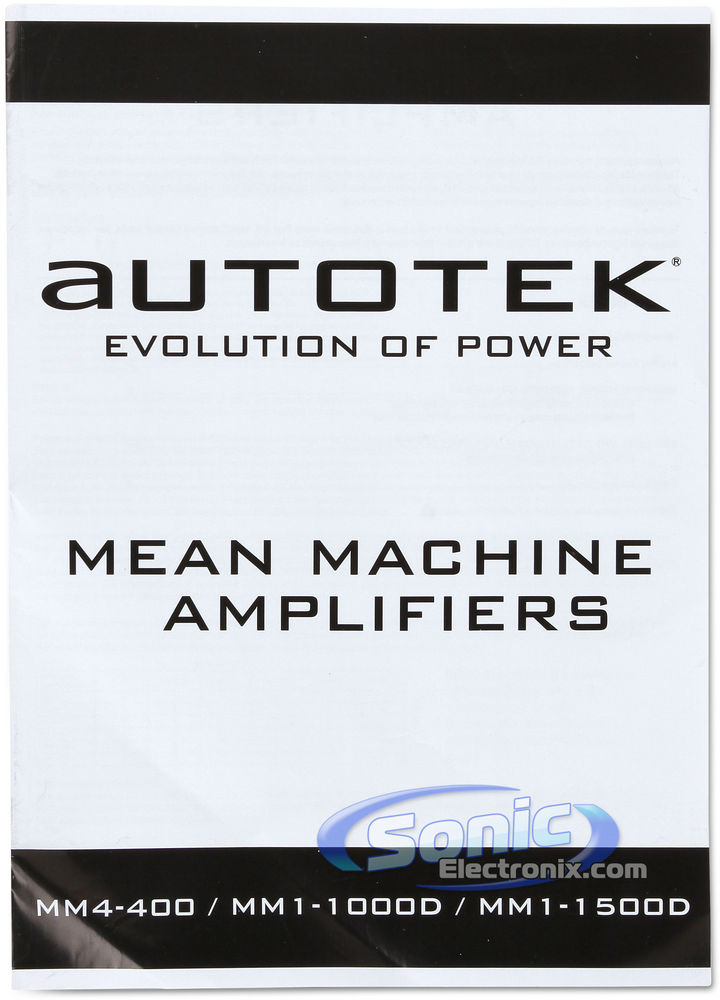 Autotek MM4-400 R/B Image 5